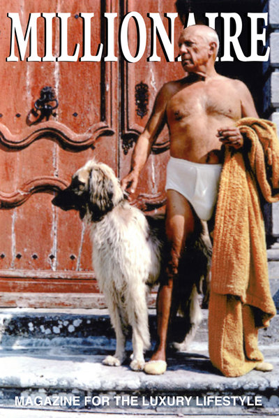 Obra  Millonaire  de la exposición  Ciudad Picasso,  de Rogelio López Cuenca, en la galería Juana de Aizpuru.