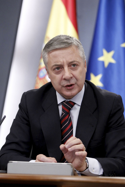 José Blanco, en La Moncloa, el pasado 4 de noviembre.