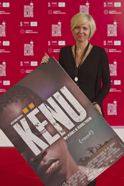 La directora Arantza Álvarez Pastor, ayer en Sevilla.