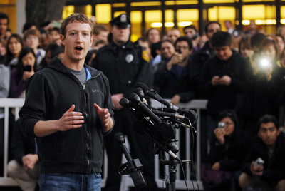 Mark Zuckerberg, en la Universidad de Harvard.