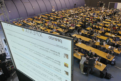 Blogueros reunidos en Sevilla