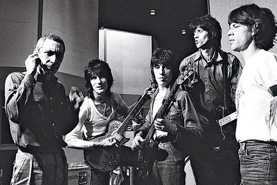 Fotografía de los Rolling Stones al completo en 1978, año en el que el grupo publicó su disco más vendido: 'Some girls'.