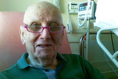 Lamberto Lozano, que falleció ayer poco después de votar en una foto cedida por la familia.