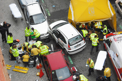 15 disparos tras 14 kilómetros de persecución