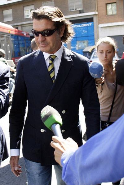 Rafael Betoret, en julio, tras declararse culpable.