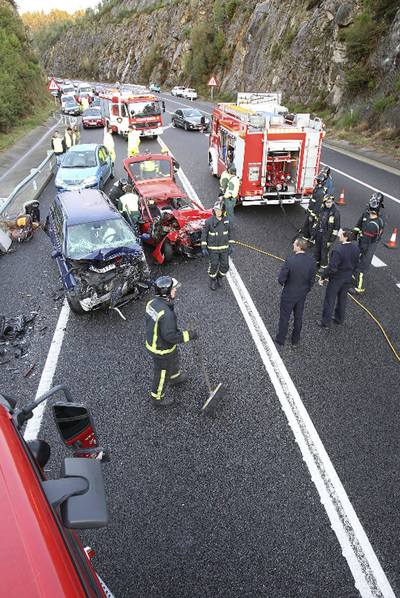 Nuevo accidente mortal en el corredor del Morrazo