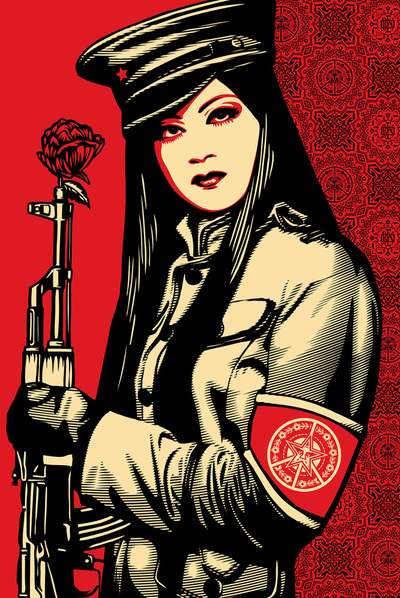  Peace guard , de Shepard Fairey.