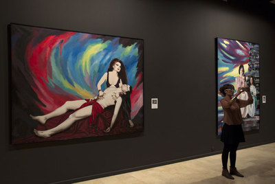 Un aspecto de la muestra  Costus. El Valle de los Caídos (1975-1989)  que puede verse en Málaga.