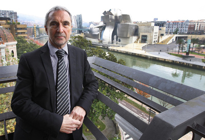 Mel Ainscow, ayer en la Universidad de Deusto.