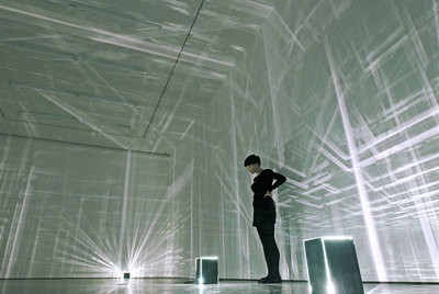  Untitled,  obra de la artista Kitty Kraus en la nueva galería White Cube de Londres.