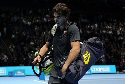 Rafael Nadal, tras ser eliminado por Jo-Wilfried Tsonga.