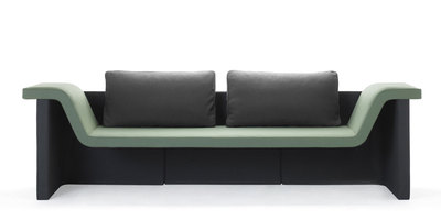 Combinaciones posibles con los asientos de la serie  Zas , de Josep Lluscá.