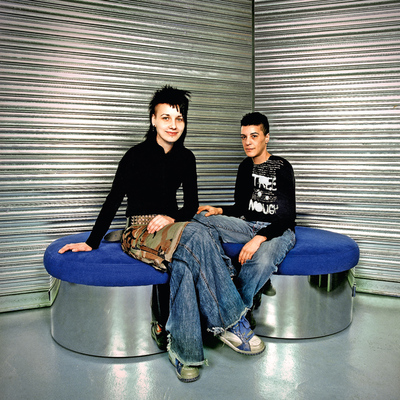 Almudena Pérez y Nuka Jorge, dependientas, fue una de las parejas que dijeron 