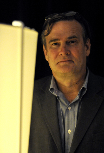 Tim Beatley, ayer en Vitoria.