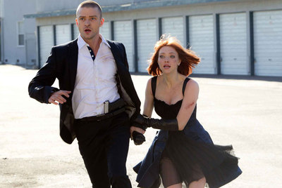 Justin Timberlake y Amanda Seyfried, en el filme  In Time , de Andrew Niccol.