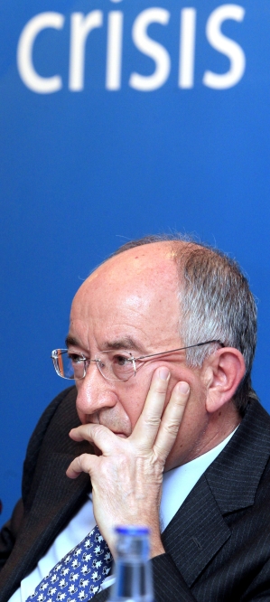 El gobernador del Banco de España, Miguel Ángel Fernández Ordoñez.