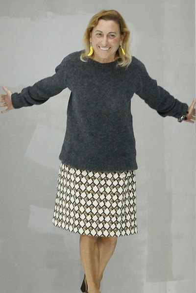 Miuccia Prada, en Milán en septiembre de 2010.