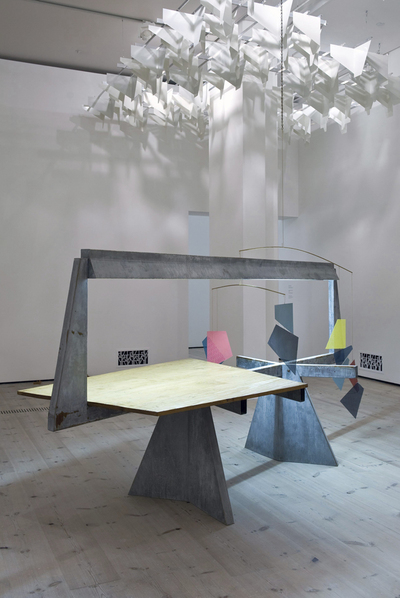  Do   words have voices,  instalación de Martin Boyce, ganadora del Turner.