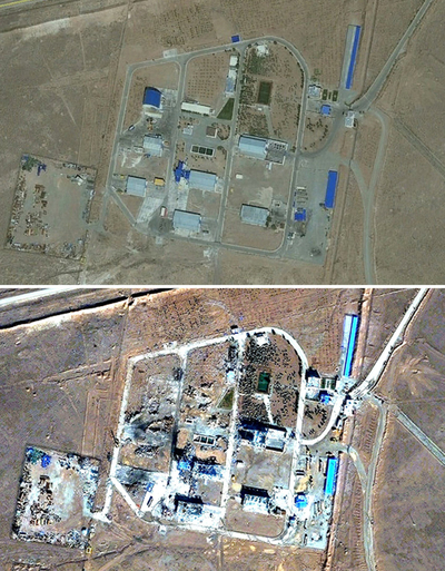 EXPLOSIÓN EN UNA BASE MILITAR