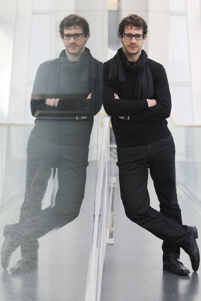 El joven director Andrés Salado, en la sede de la Jorcam.