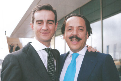 El ex secretario general del PP valenciano, Ricardo Costa, junto a Álvaro Pérez,  El Bigotes. 