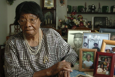 Addie Lee Anderson, una de las víctimas de las esterilizaciones, en Carolina del Norte.