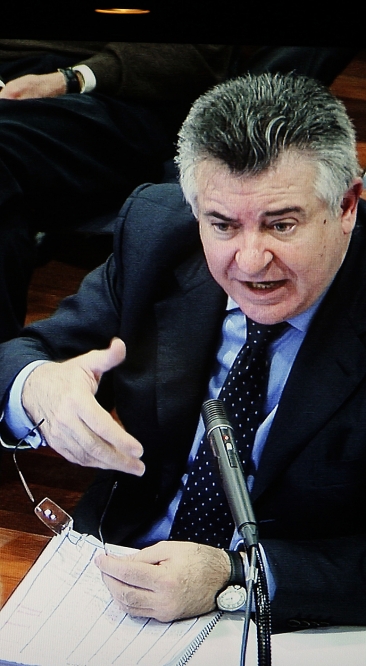 Juan Antonio Roca, en el juicio del caso  Malaya .