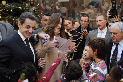 Carla Bruni vuelve por navidad