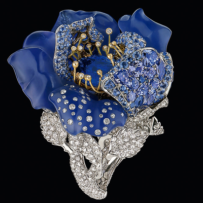 El anillo 'Bal Bleu Nuit'.