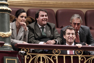 Todos juntos con Rajoy en su gran día