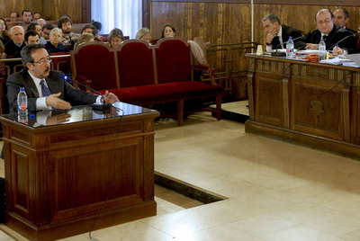 José Tomás declara como testigo en la undécima jornada del juicio por el  caso de los trajes. 