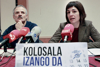 Adhesiones a la marcha por los presos de ETA