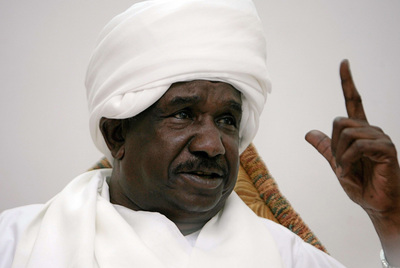 El general Mustafá Dabi, el 21 de diciembre en Jartum.