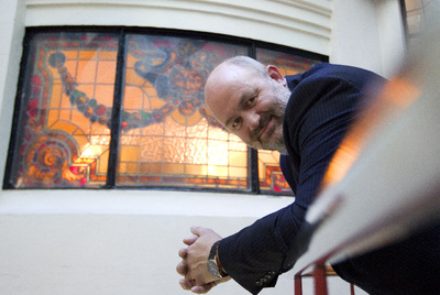 Werner Vogels, jefe de tecnología de Amazon, en el hotel AC Palacio del Retiro de Madrid.