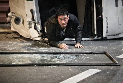 Una imagen del  thriller  de Na Hong-jin,  The yellow sea .
