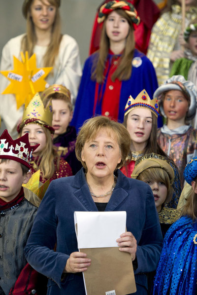 El villancico de la canciller