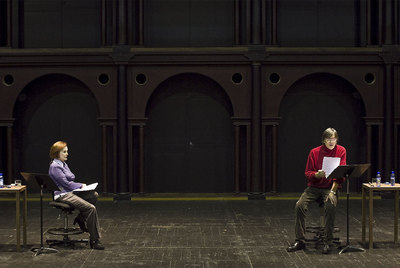 Dos 'monstruos' teatrales en 'L'Exili'