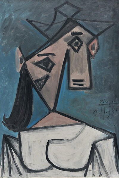  Cabeza de mujer  (1939).