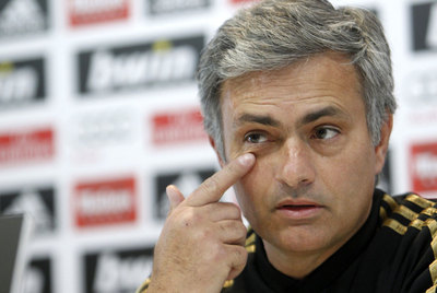 José Mourinho, ayer.