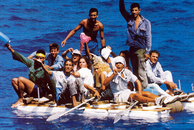 Imagen de  Balseros,  de Carles Bosch.