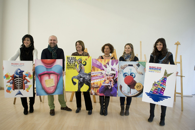 Seis carteles finalistas para el carnaval bilbaíno