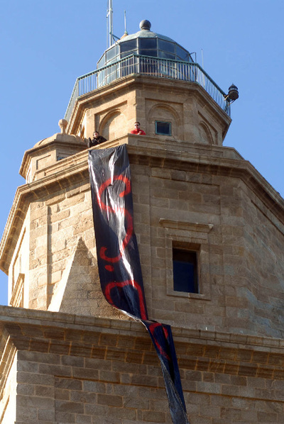 Encierro de trabajadores de la Torre de Hércules