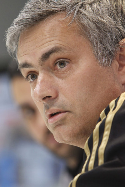 Mourinho, ayer.