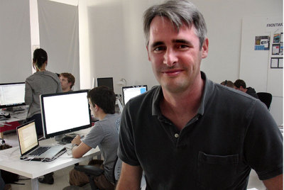 Mike McCue, en su oficina de Palo Alto.