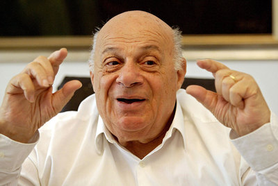 El líder de la comunidad turca de Chipre Rauf Denktash, en 2004.