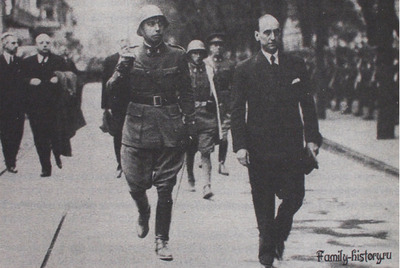 Santiago Casares Quiroga en Madrid, cuando era ministro de la Gobernación bajo la presidencia de  Azaña. Imagen  incluida en  La forja de un l í der. 