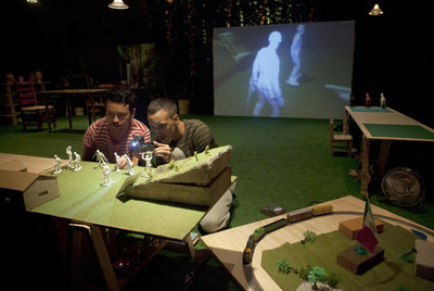 La obra  El rumor del incendio,  de la compañía Lagartijas tiradas al sol.