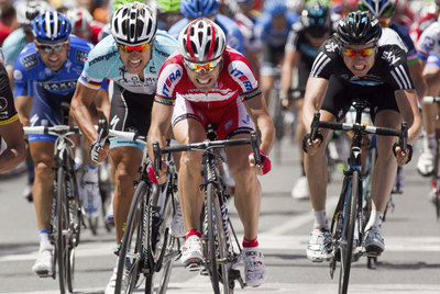 FREIRE SE ESTRENA CON EL MAILLOT DEL KATUSHA