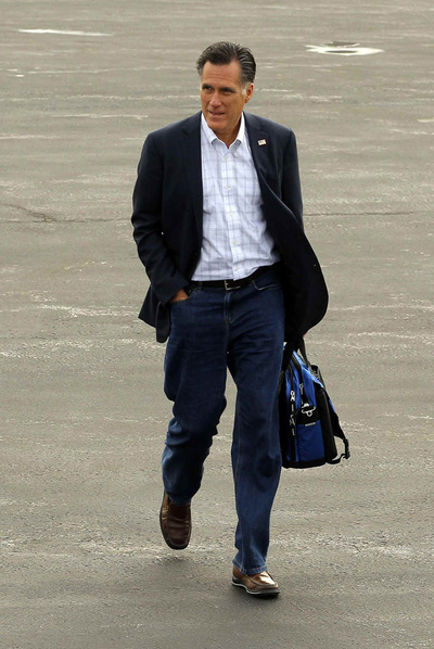 El candidato republicano Mitt Romney.