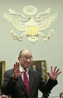 El pesimismo de Greenspan sobre la economía de EEUU hace caer a las bolsas
